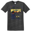Mustang Car Racing T Shirt Graphic Tee Cool Sports Car Design Fan Gift