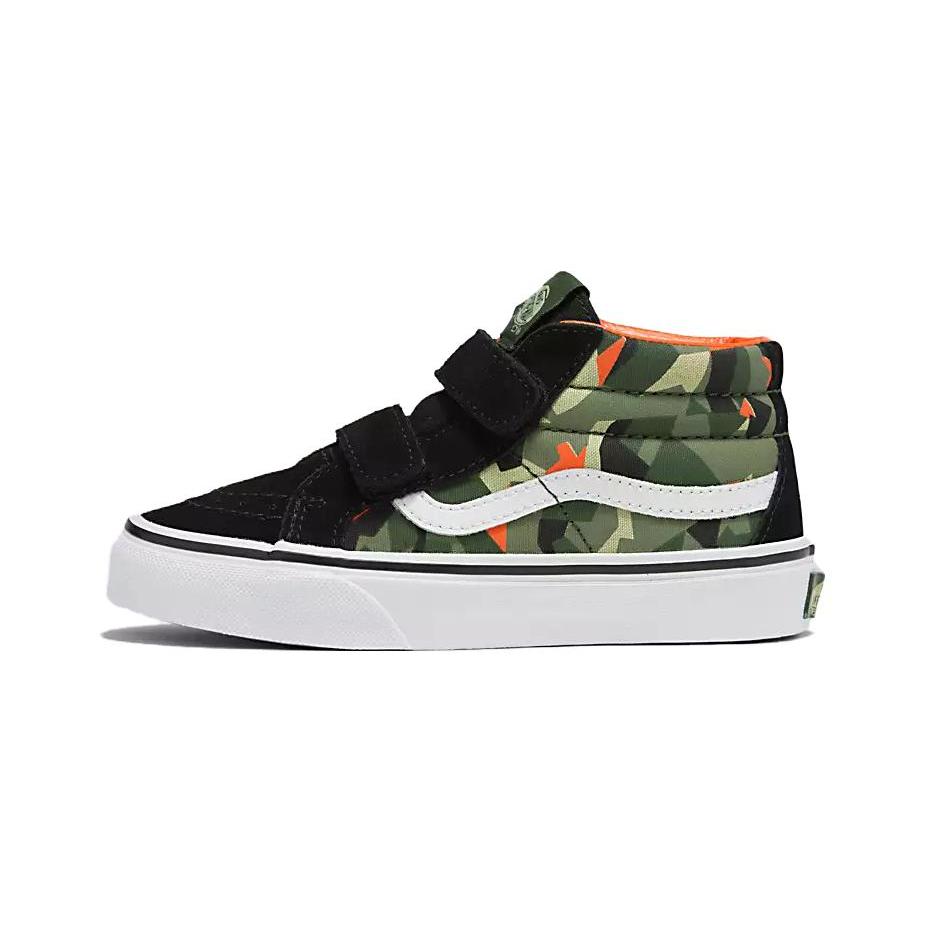 

New Vans Sk8 -Mid Reissue V Kids Geo Camo Black VN00018TBOQ 30.5