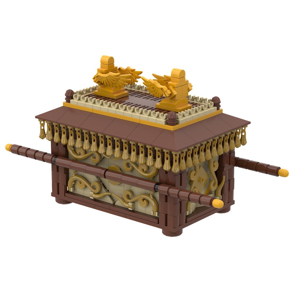 Gobricks MOC Indiana Jones 1 Armadietto Magico Legale Mattoncini Militari Film I Predatori dell'Arca Perduta Set di Costruzioni Giocattoli Per Regalo