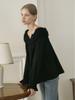 Peulomdeimomeonteu Miel Fur Ribbon Blouse_2Color
