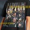 Captain Raymond Holt T-Shirt Vintage Retro 90er 99 Saf Vintage Herren Designer Kleidung Grafik Vielseitig Atmungsaktiv