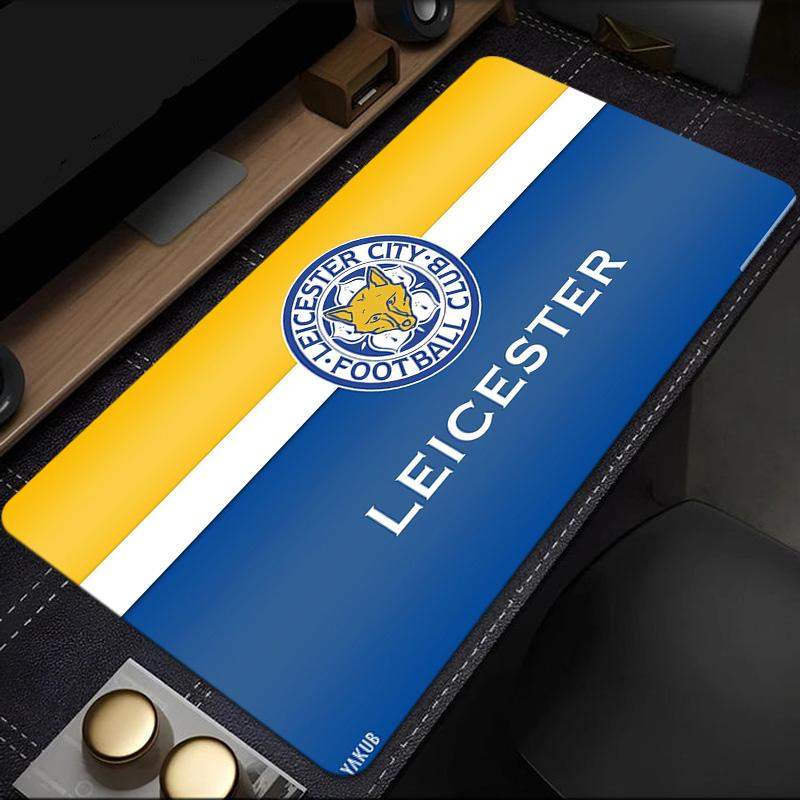 Leicester Football Club Crest Mouse Pad, Rubber Base, Mouse Pad for Gamers and Office Use, Gaming Desk , Easy To Clean Mat Christmas fan gifts