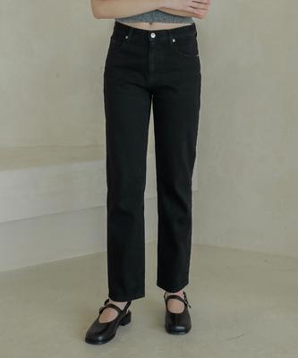 LOSSYROW Lossy Boy-Fit Denim Pants_Black