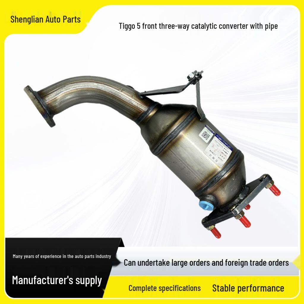 Three-Way Catalytic Converter Assembly for Chery Tiggo 5 with Front Pipe