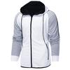 Mens  Gradient Zipper Print Sweatshirt Top Pants Sets Sport Suit Tracksuit