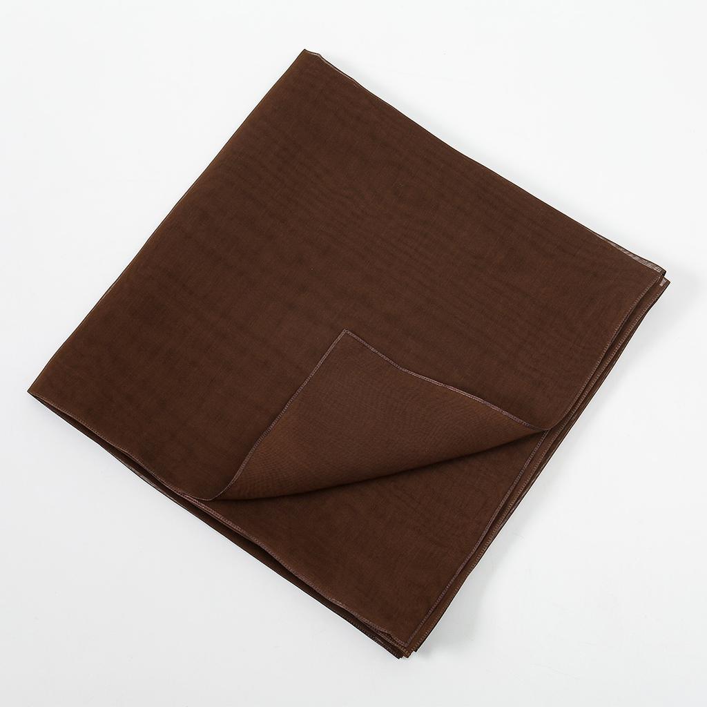 Ramadan 110Cm Solid Viscose Square Scarf Muslim Hijab For Women Breathable Headscarf Shawl Wrap New Fabric Turban Neckerchief