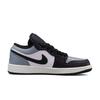 Jordan Air Jordan 1 Leather Shadow Gray Cushioning Abrasion Resistant Cushioning, Wear Resistant Low top 553558-081(Team1104)