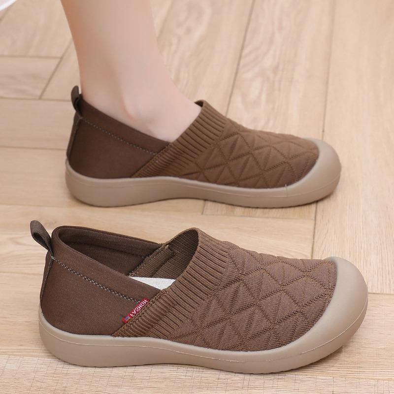 New Single-foot Anti-slip Soft-soled Lazy Shoes Flat Lazy Shoes Casual Breathable Women's Shoes