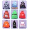 Bolsa de Gimnasio con Cordón para Exterior Mujer Hombre Bolsas con Cuerda Almacenamiento Ropa Zapatos Piscina Embalaje Impermeable Bolsillo Fitness Unisex
