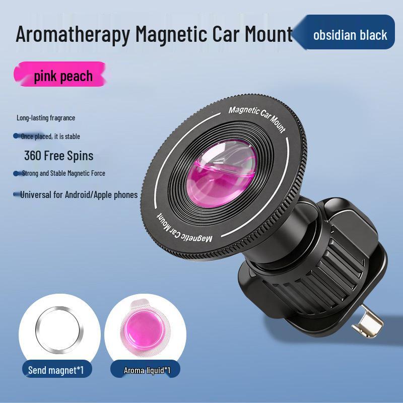 Magnetic 360° Rotating Car Phone Holder for Air Vent