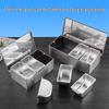 Stainless Steel Spice Box with Flip-Top Lid for Kitchen and Restaurant Use