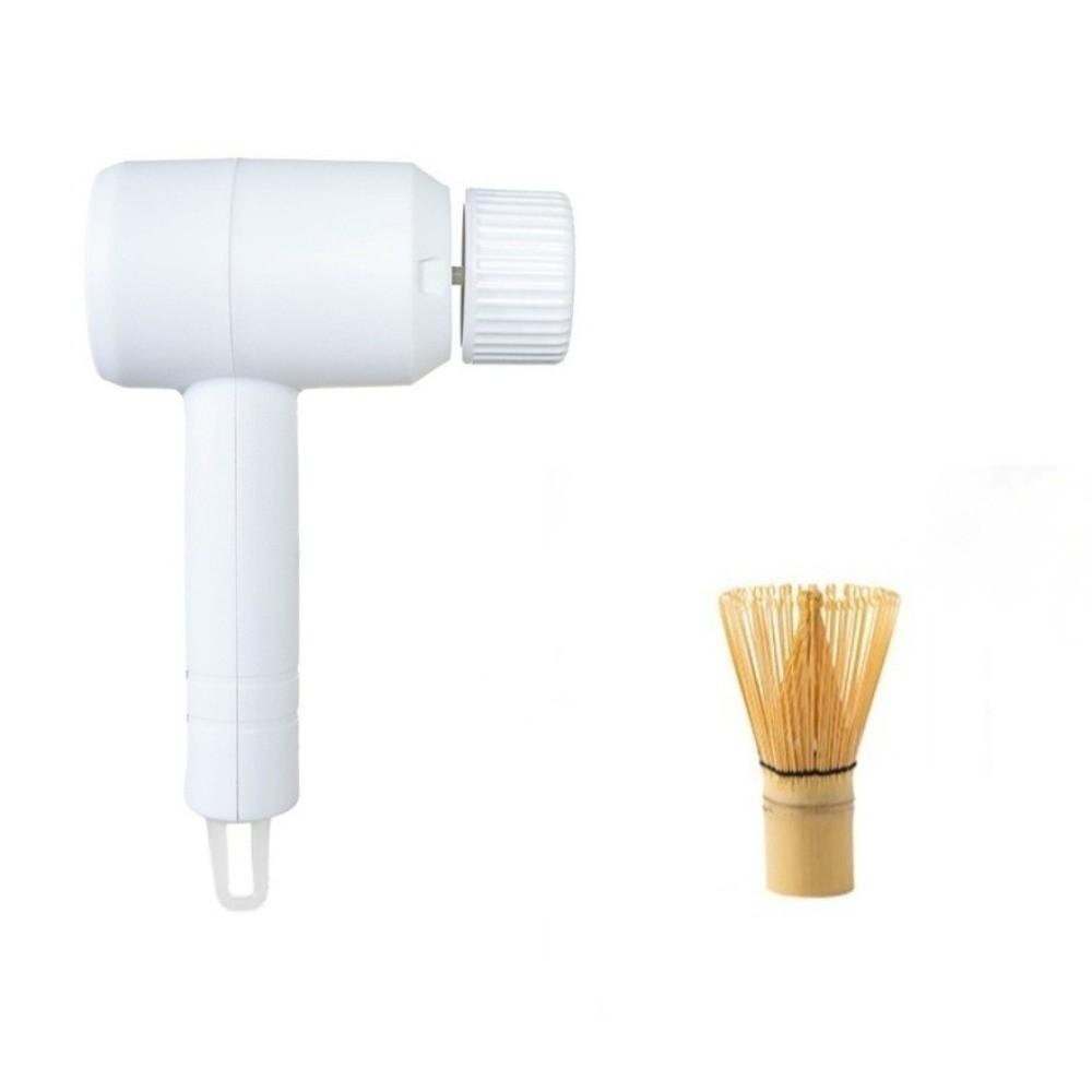 Rechargeable Electric Matcha Whisk Quickly Whisking Handheld Matcha Blender Low Noise One Button Start Matcha Whisk Device