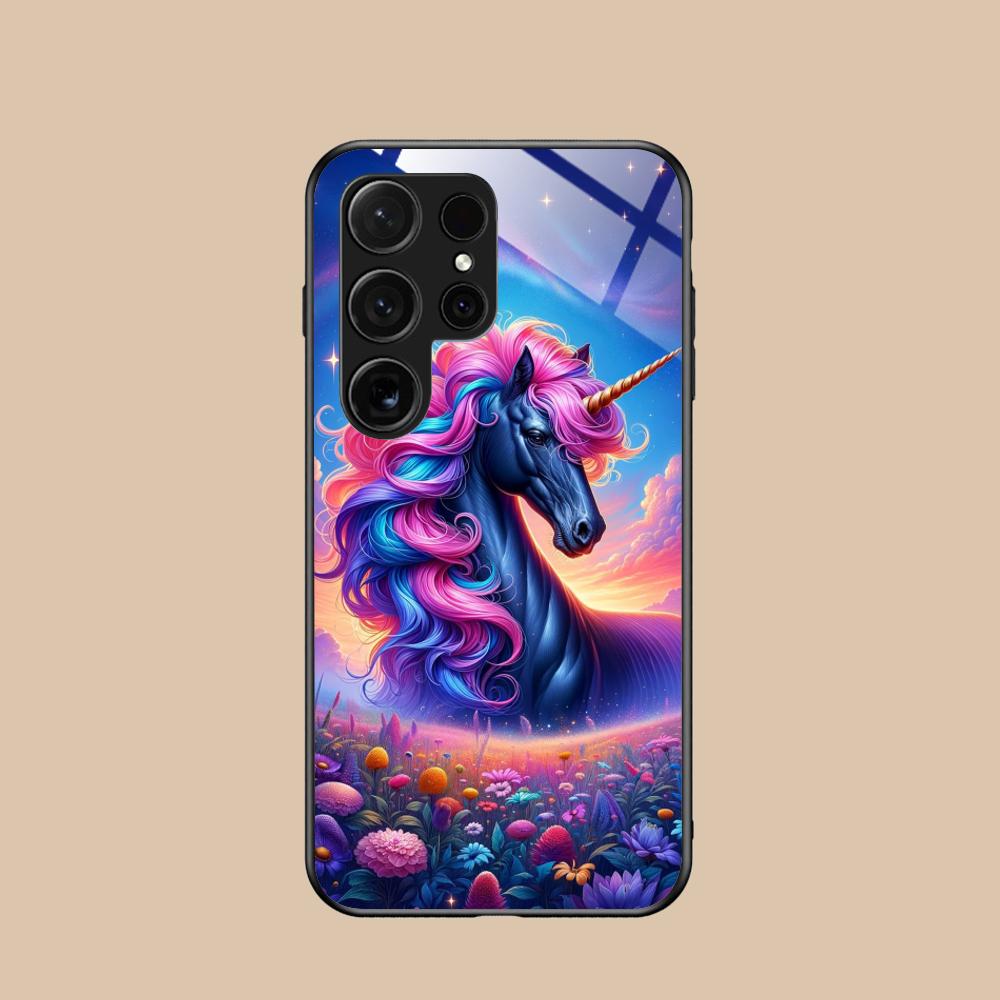 

Fantasy Unicorn Mobile Phone Case for Samsung Galaxy S26 S25 S24 S23 S22 S21 S20 Note20 Plus FE Ultra Glass Colorful Cover Cover Galaxy Note20 Ultra