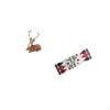 Reindeer Elk Sculpture Tabletop Ornament Deer Figurine Statue for Living Room Office Bedroom