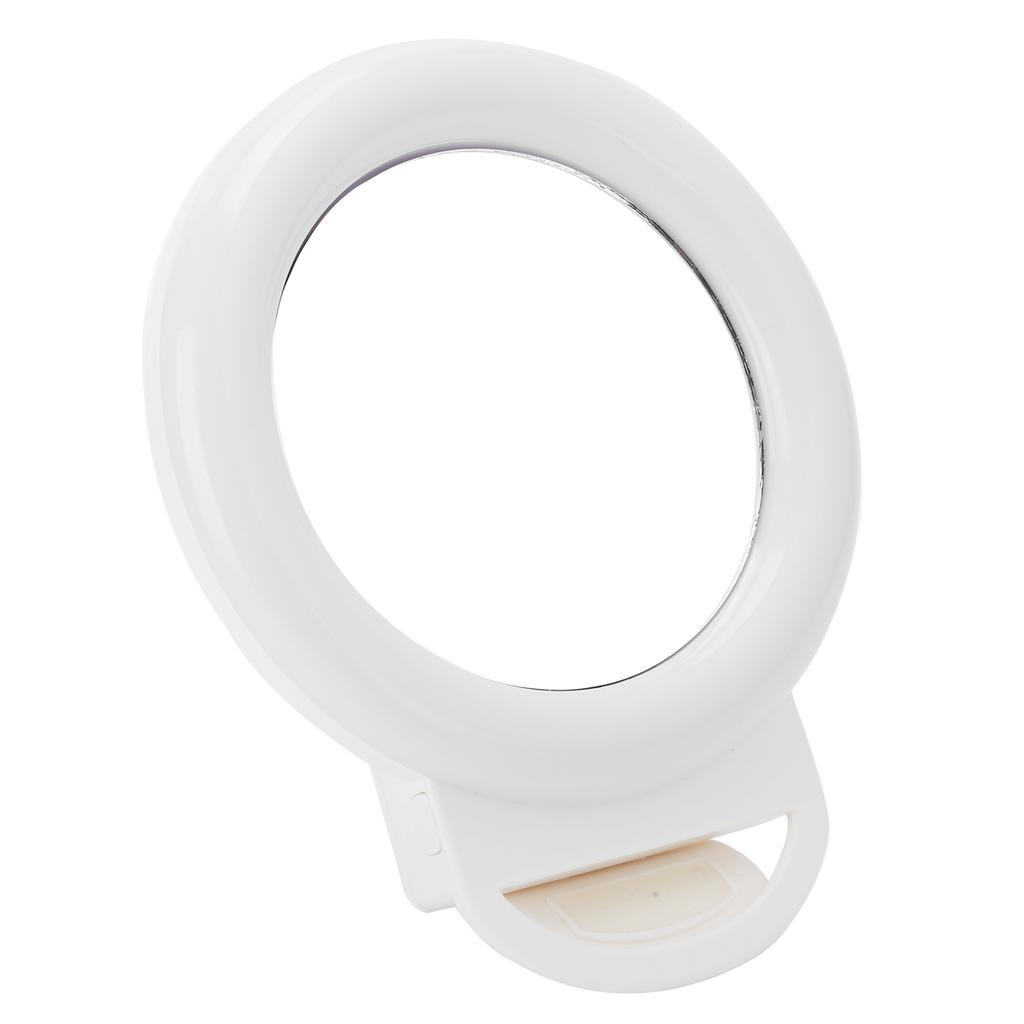 AL20 Smart Phone Fill Light LED Clip On Rechargeable Ring Fill Light for Live Streaming