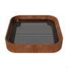 Wood Cooling Stand Wooden Base for Stability Anti Slip Rustic Minimalist Elegant Mount
