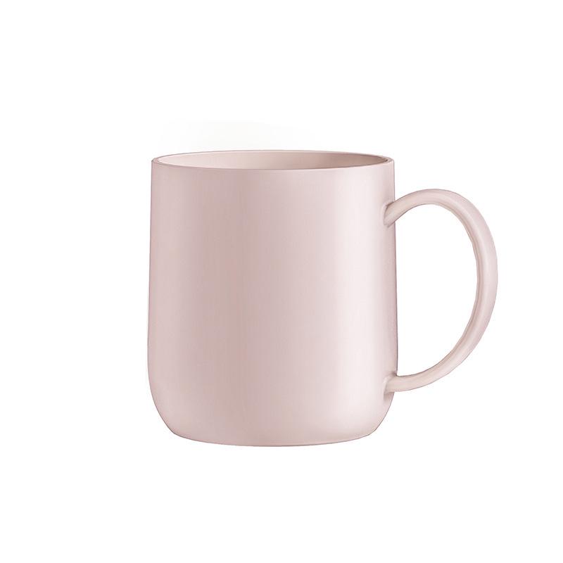 Stylish Solid Color Toothbrush & Mouthwash Cup - Ideal for Couples, Dorms, and Home Use