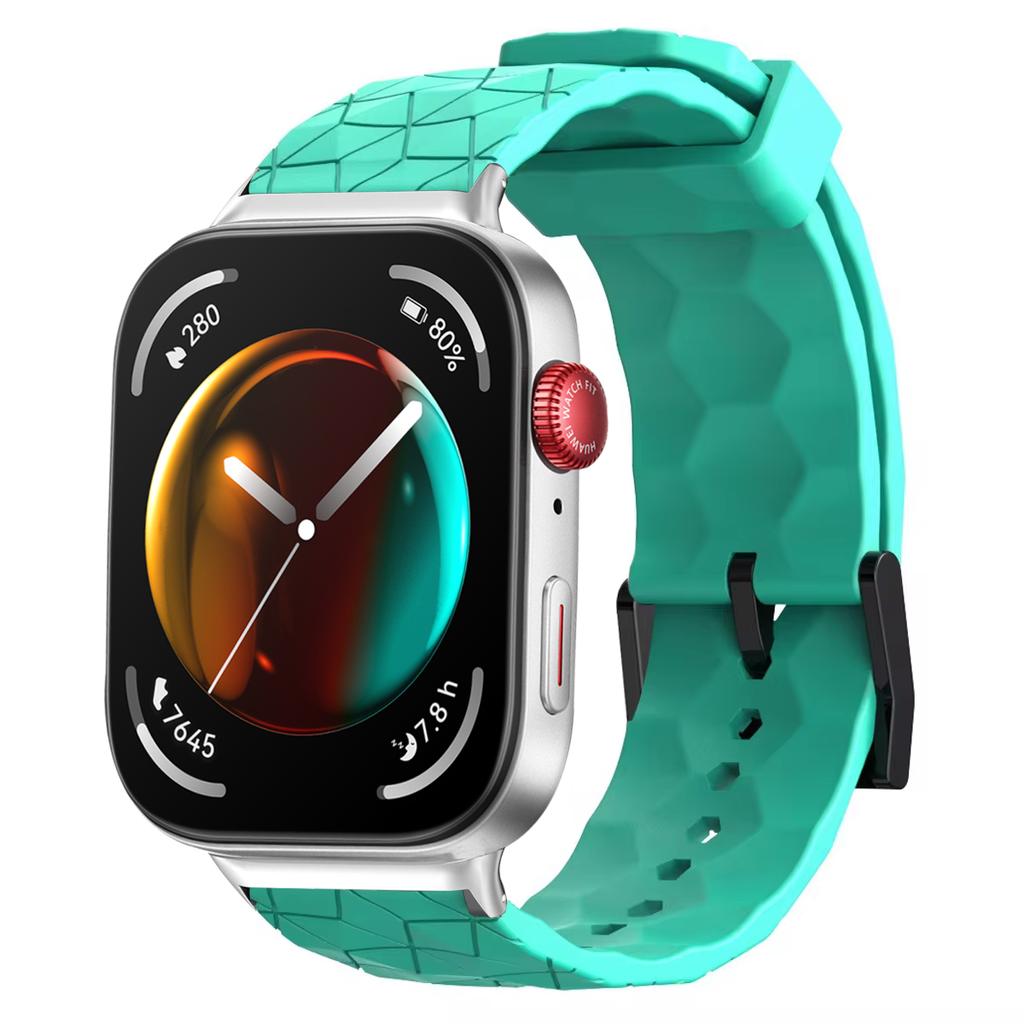 Football Pattern Silicone Strap For Huawei watch fit 3 Breathable SmartWatch Bracelet Huawei watch fit3 Wristband Accessories