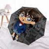 1pc Detective Conan Automatic Folding Umbrella - Compact 8-Rib Design, Durable Plastic & Iron, Lightweight for Outdoor Daily Use,  a0929218