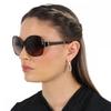 Salvatore Ferragamo Brown Gradient Butterfly Sunglasses Sf744sla 214 59 Multi