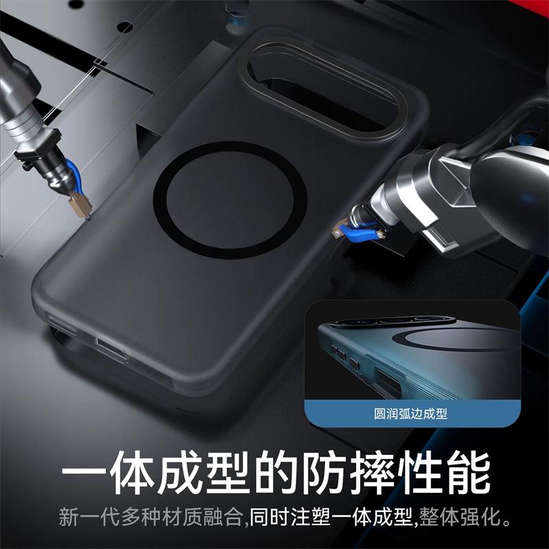 For Honor 500 Pro Case For MagSafe Magnetic Skin Feel Matte Transparent Cover For Honor 500 500Pro 5G Shockproof Bumper