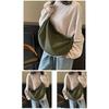 Crescent Bag Small Slings Crossbody Bag with Half Moon Shape Multi Pocket Slings Bag Hoboes Bags Slouchy Dumpling Bags