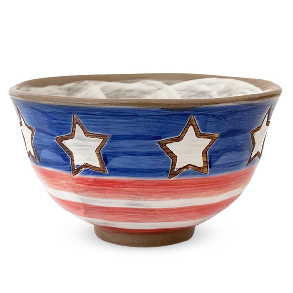 

Carved Tea Bowl American Dream Hasami Ware Kobo Sho Made in Japan J-kitchens ~