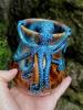 Morskie Stworzenia Ośmiornica Kubek Ozdoba 3D Ośmiornica Zabawna Ceramiczna Filiżanka do Kawy Ręcznie robiona Statuetka Filiżanka w Kształcie Ośmiornicy Prezent dla Miłośnika Oceanu