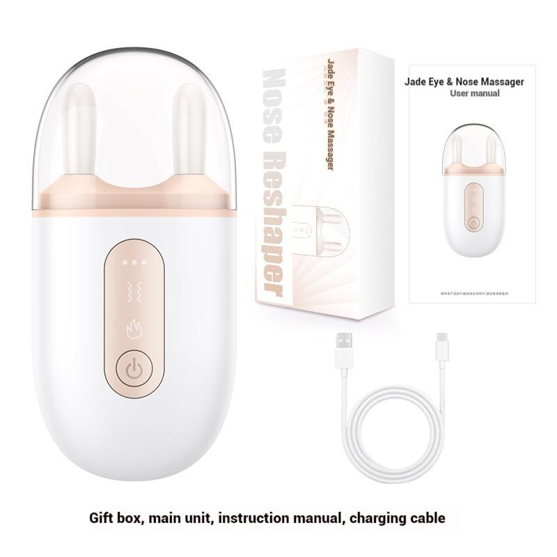 

Nose Bridge Massager Meridian Massage Comb Lifting Massage Vibration Hot Compress Face фиолетовый