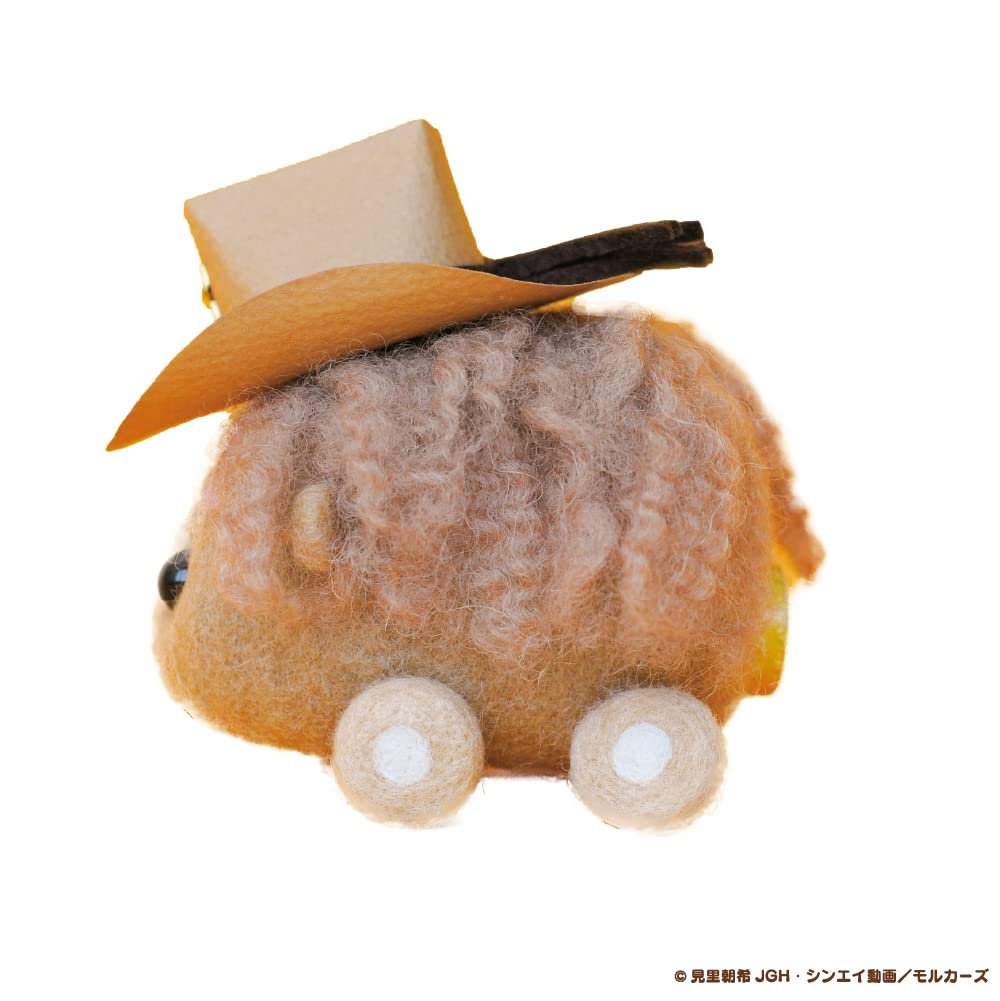 Diamond Head Needle Felted PUI PUI Molcar Kit Treasure Molcar Acrylic Plastic Paper