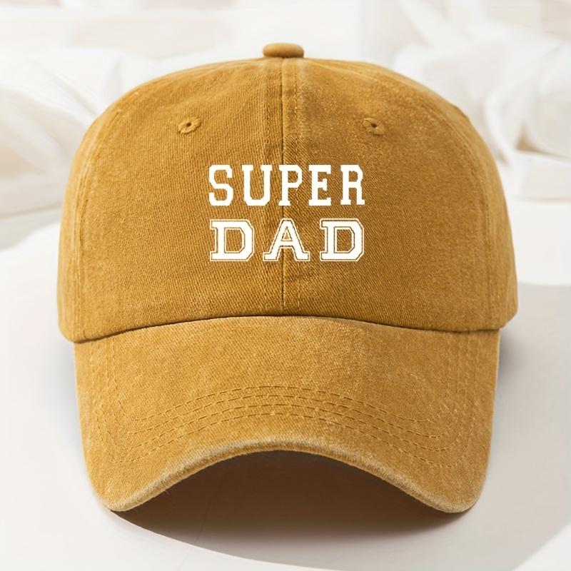 

Retro Washed Baseball Cap Curved Brim Hip-hop Hat Letter Printed Hat Outdoor Versatile Casual Fishing Hat Adjustable High-quality жовтий