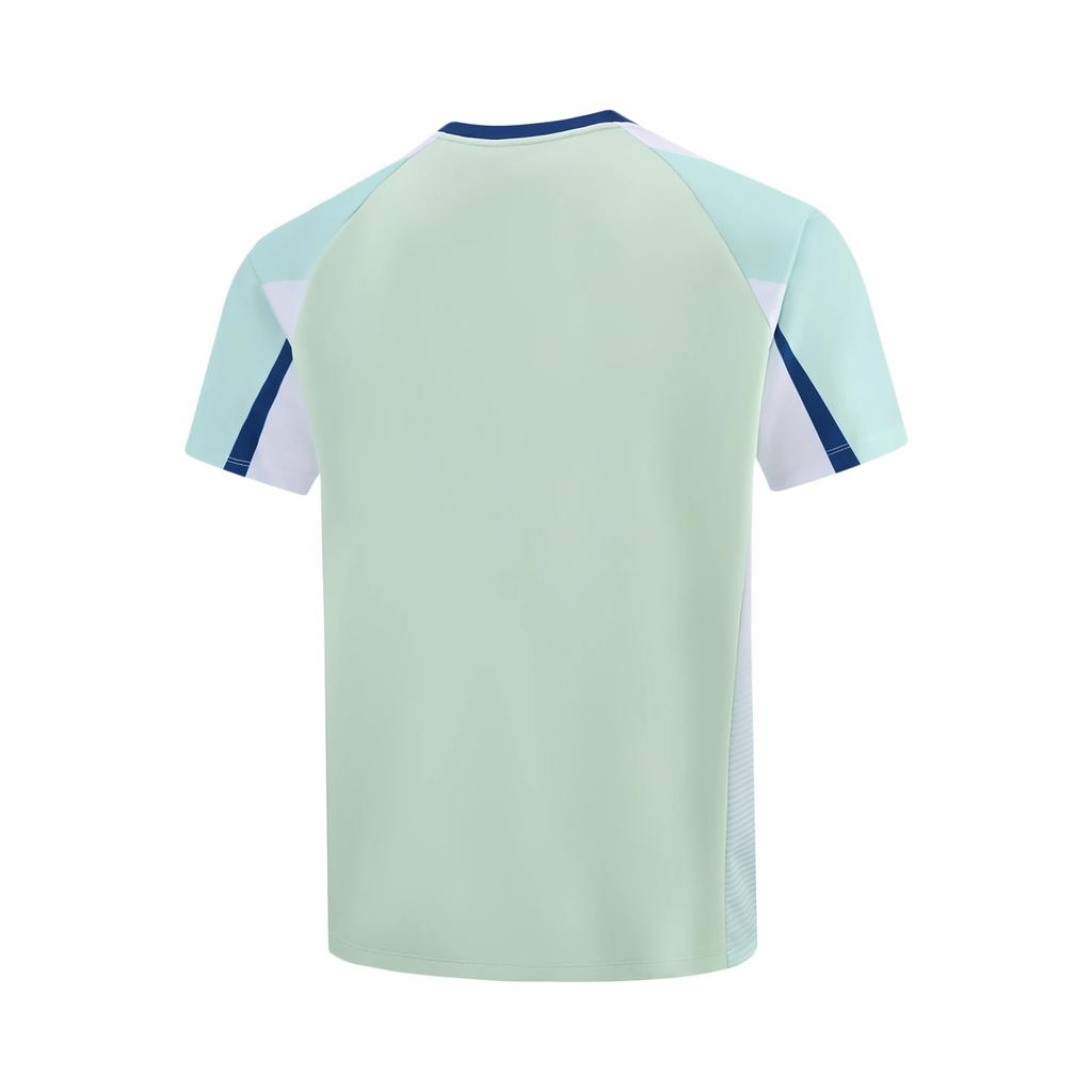Li Ning X Xuperman Collaboration Ping Pong Series Comfortable Letter Print Color Block Simple Breathable Fashion Short Sleeve T-Shirt AAYV251-2