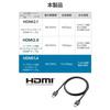 Elecom HDMI-Kabel 1m High Speed ??4K/30Hz ARC-kompatibel Vergoldet Dreifach geschirmt [HIGH SPEED mit ETHERNET zertifiziert] Für Fernseher, Projektoren, Computer