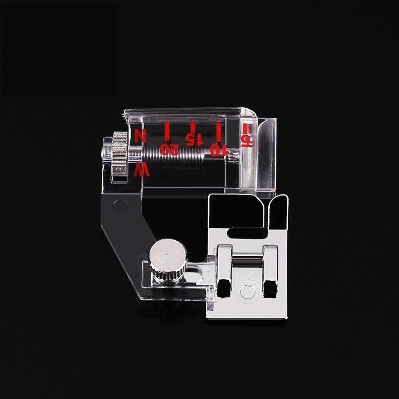 1pcs Multi Functional Zipper Bag Fabric Strip Presser Foot, Home Electric Sewing Machine Accessory, Sewing DIY Edging Zipper Universal Presser Foot