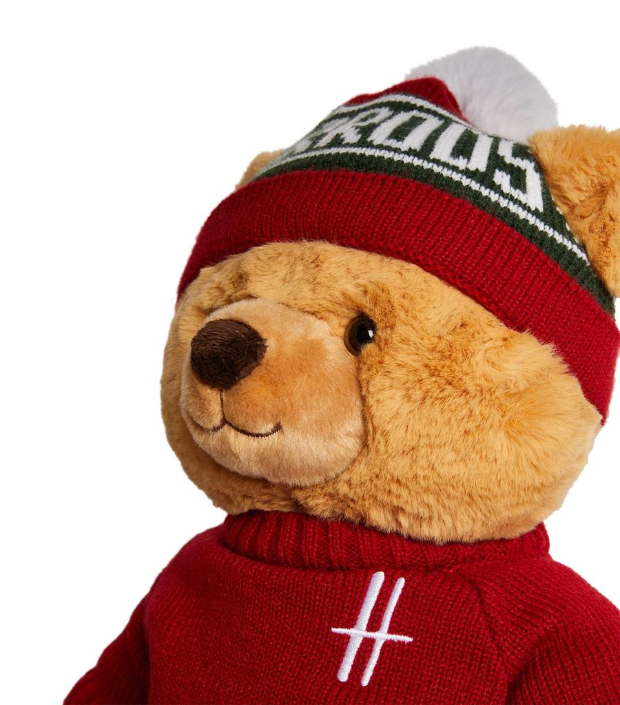 Harrods 2023 Christmas Bear Ethan Teddy Bear Plush 36cm Toy,