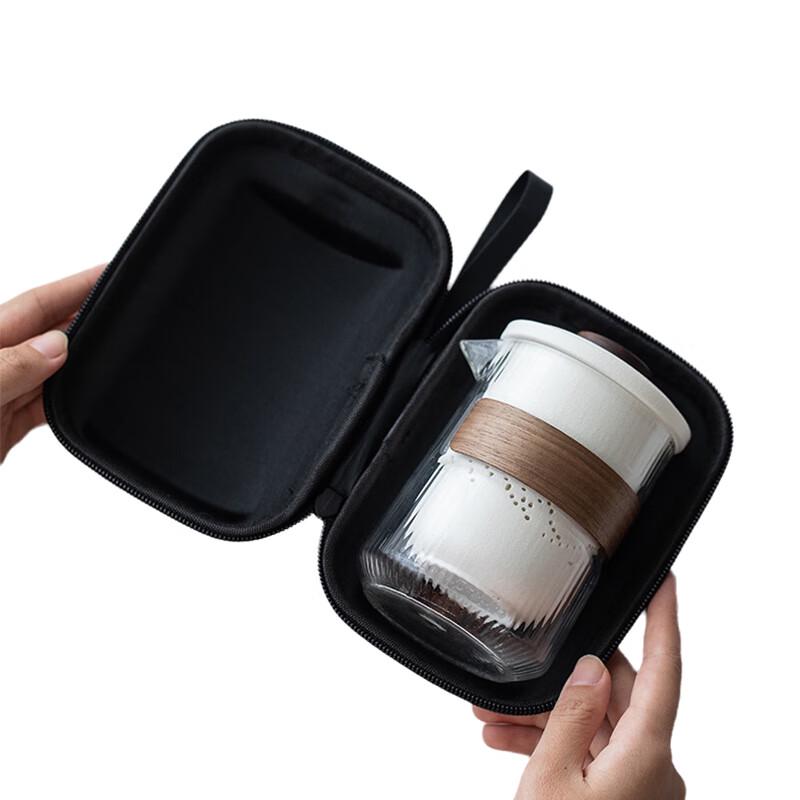 TaoDingXuan Portable Rough Pottery Tea Set