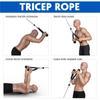 8pcs/set Multifunction Home Workout Cable Pulley Pull Down  Rope & Lift Pulley System Cable Machine with Loading Pin Biceps Triceps Trainer