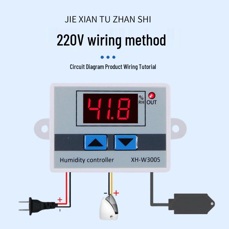 XH-W3005 Digital Temperature & Humidity Controller Thermostat