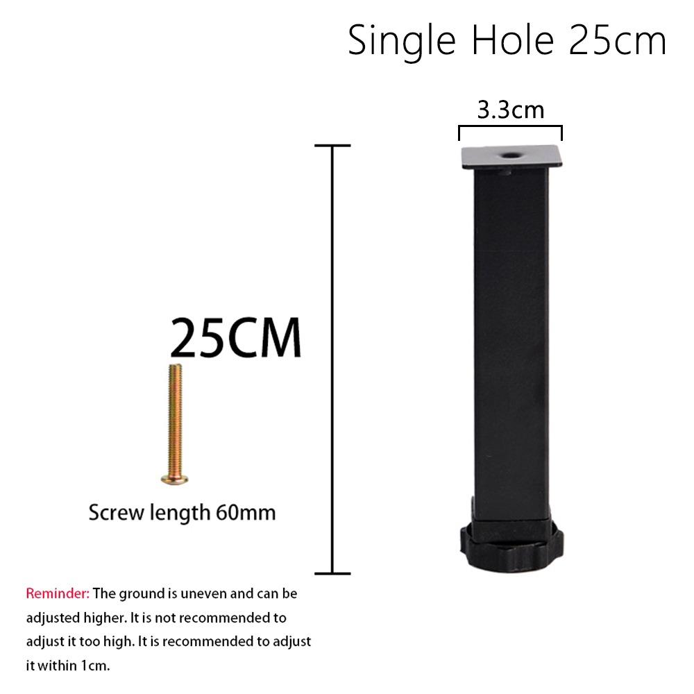 1Pcs Adjustable Bed Leg 15-35cm Furniture Leg New Support Legs