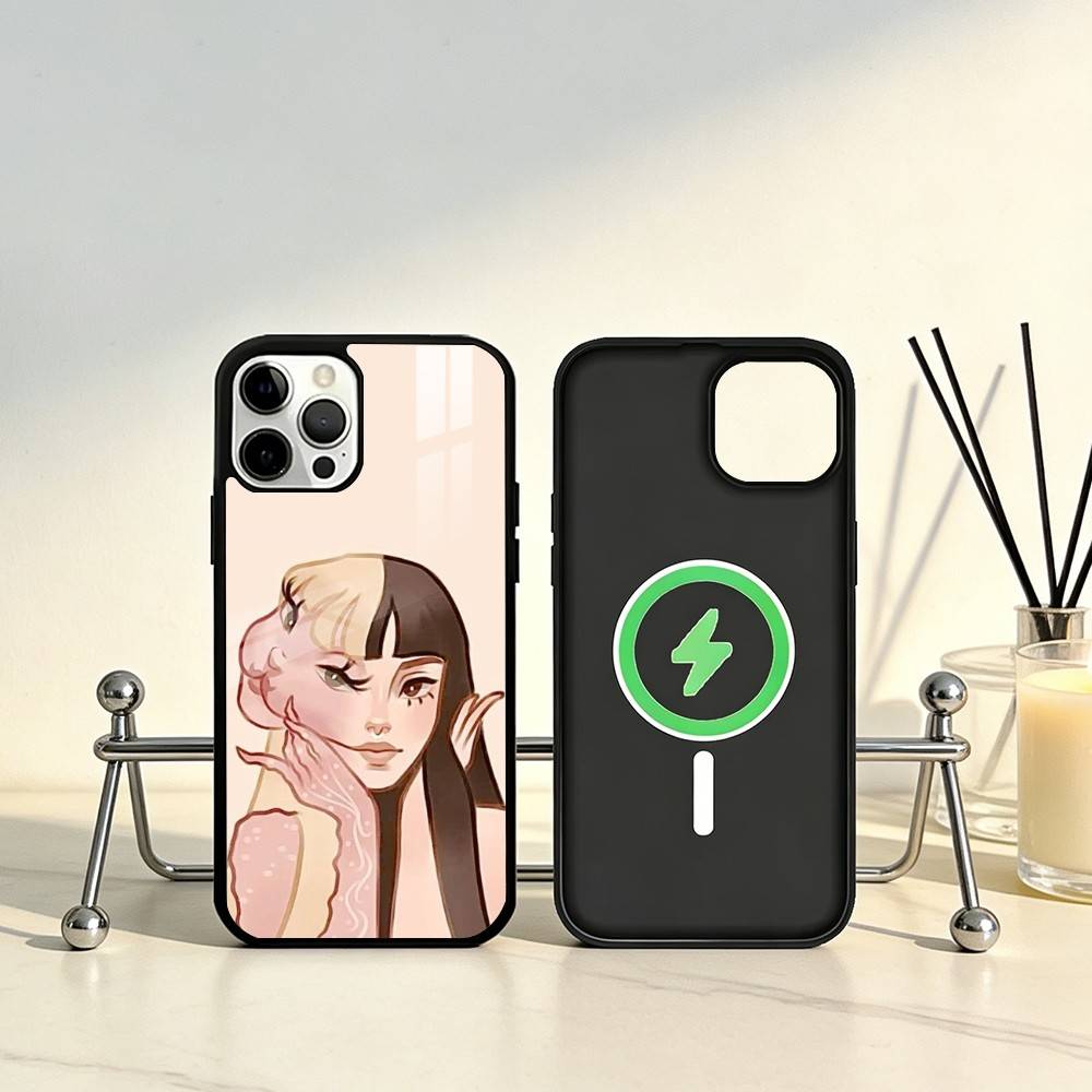 M-Melanie Martinez Portals Phone Case For iPhone17,16,15,14,13,12,11 Plus,Pro Max Magnetic For Magsafe Wireless Charging