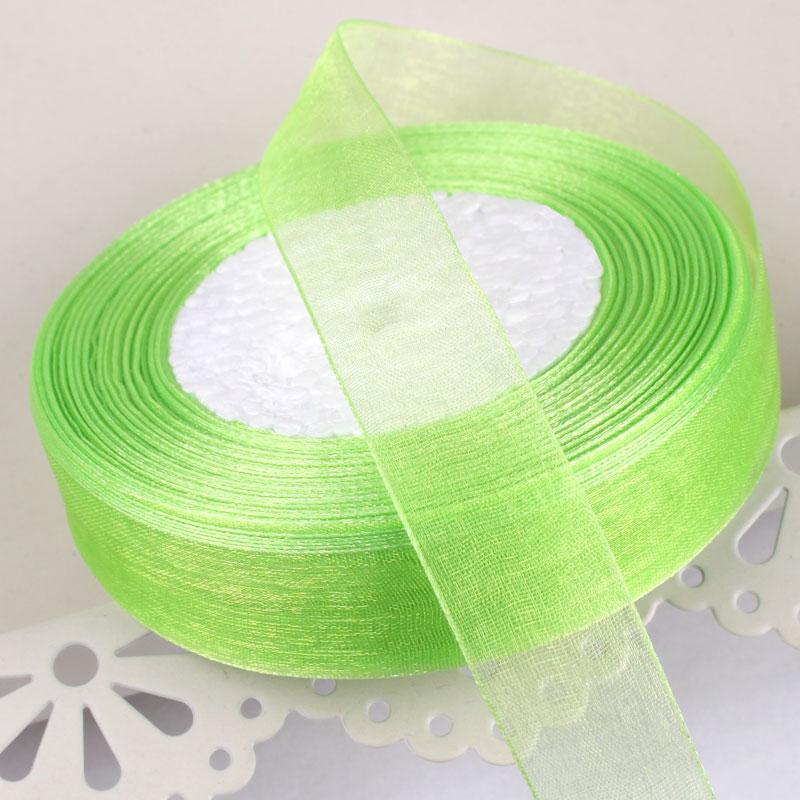 2cm Transparent Gauze Ribbon for Gift Boxes, Cake Decorations, Headbands, and Dance Streamers