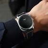 JYL Men's Watch Classic Minimalist Waterproof Leather Band