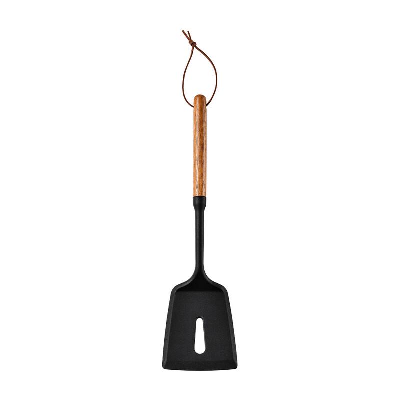 ZISIZ Wooden Handle Non-Stick Spatula Set