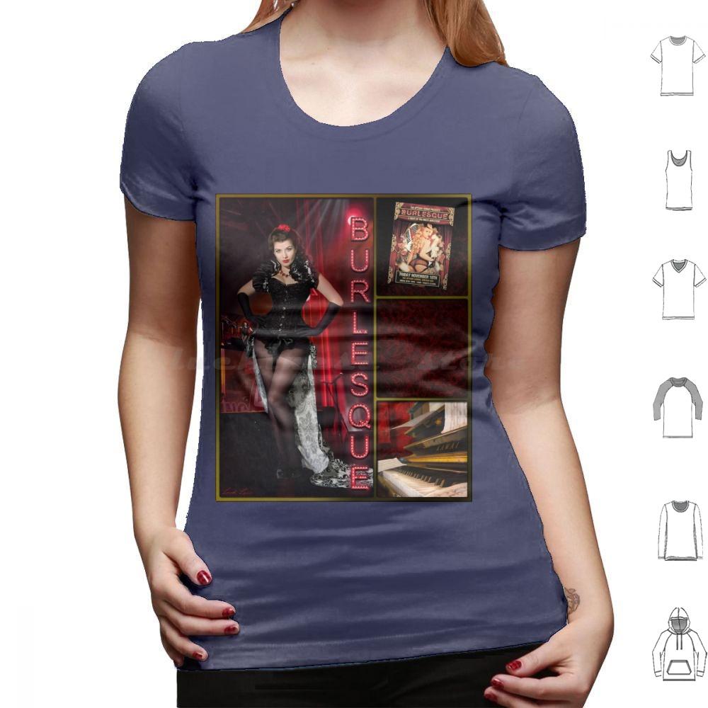Dance SeriesBurlesque T Shirt Men Women Kids 6xl Dance Dancer Burlesque Music Triptych Red Woman Female Lindaleesart Linda