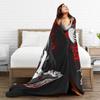 Warm BlanketChildren Decorative Mirai Nikki Gasai Yuno Throw Blanket  Flannel Bedspread For Bedroom Funny Sofa Bed Cover