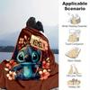 1pc Stitch Printing Blanket - Soft, All-Season Throw for Living Room, Bedroom,Personalized Gift with Adorable Cartoon Design