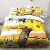 Cartoon Bedding Set C-Calvin&Hobbes 3D Printed Duvet Cover Set Soft Single Twin Double Queen King Size for Kids Child Gift Comic