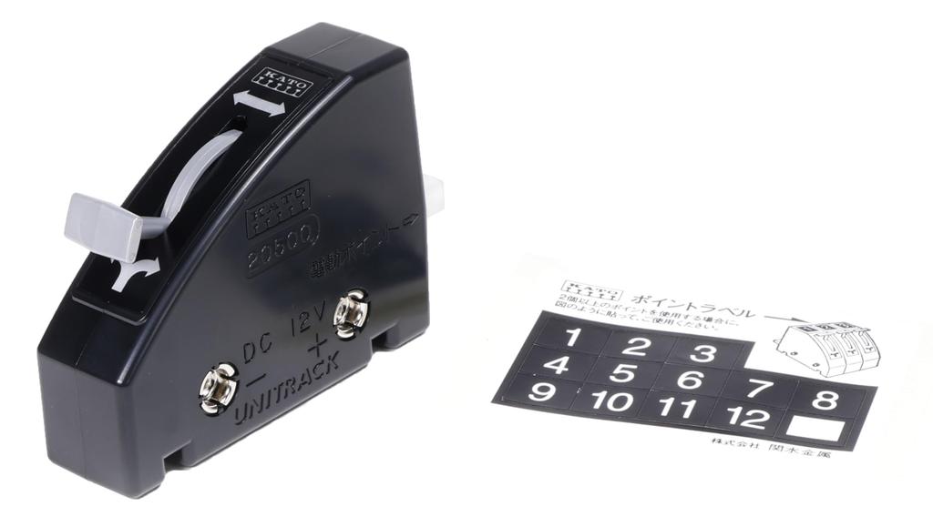 KATO Bodová železniční modelová výhybka, Díly, 24-840BK