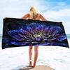 Oversized Jaquard Beach Towels,Lightweight and Quick Dry Pool Towels,Soft Absorbent Jacquard Abstract 3D pattern Beach Towel