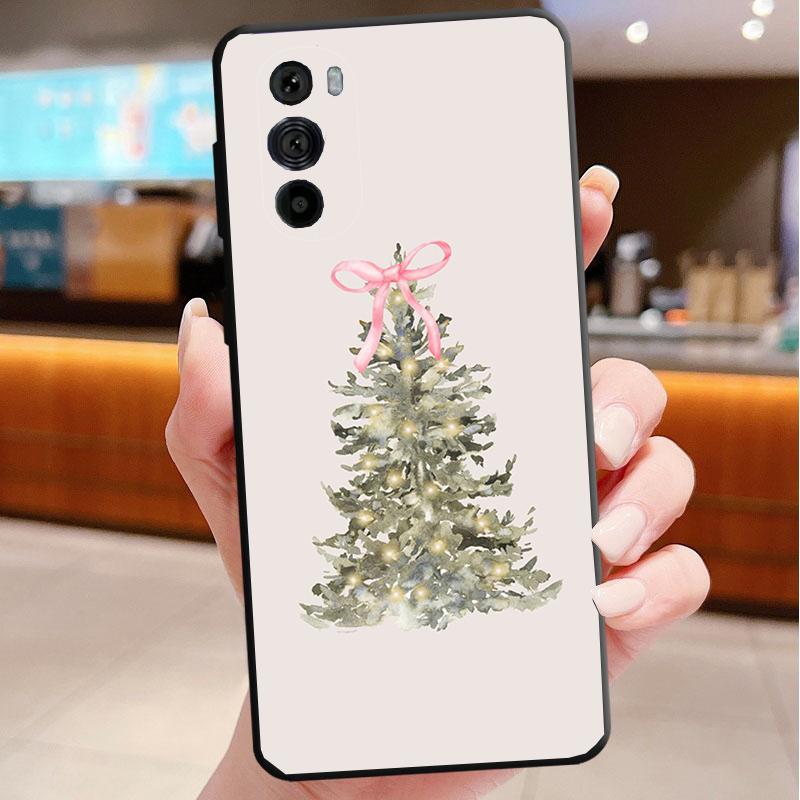 Phone Case For Motorola Edge 50 40 Pro 60 50 40 30 Ultra Neo Fusion Moto G Play G Stylus G Power G Christmas Tree